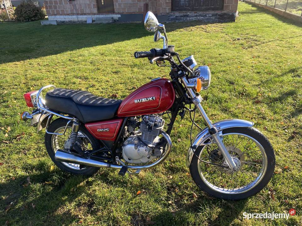 Motocykl Suzuki gn 125 1997 kat b podkarpackie Roźwienica