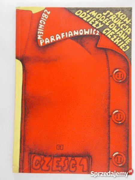 Konstrukcja i modelowanie odzieży ciężkiej 1 fa Goleniów sprzedam