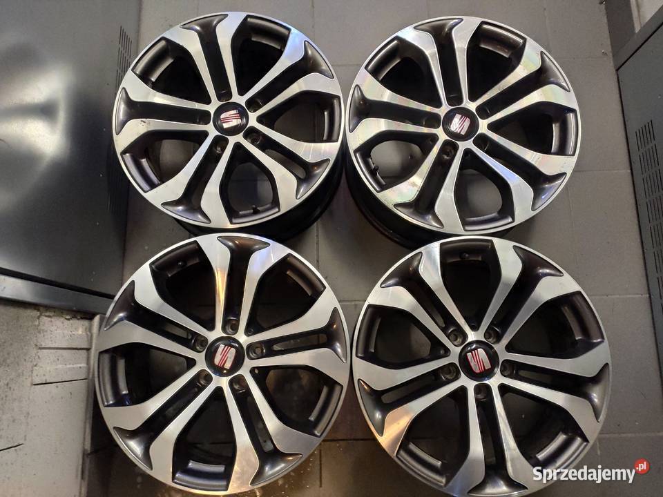 Felgi aluminiowe 17 5x112 75J ET36 czarnosrebrne Średnica 17" lubelskie Lublin