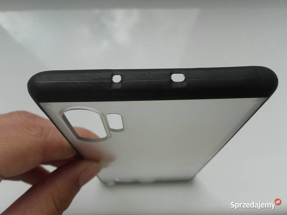 Etui Galaxy Note10 przezroczysty tył z brzegiem kujawsko-pomorskie Bydgoszcz