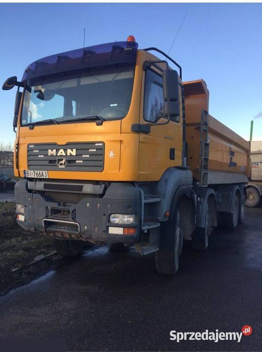 MAN TGA 440 8x6 8x8 Wywrotka 4osiowa 2007r pełny VAT Samochody ciężarowe Białystok