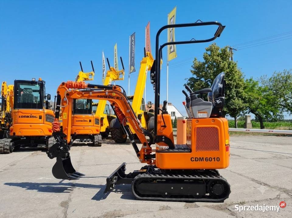 KOPARKA GĄSIENICOWA 1 TONA LONKING JCB KUBOTA Gąsiennice wielkopolskie