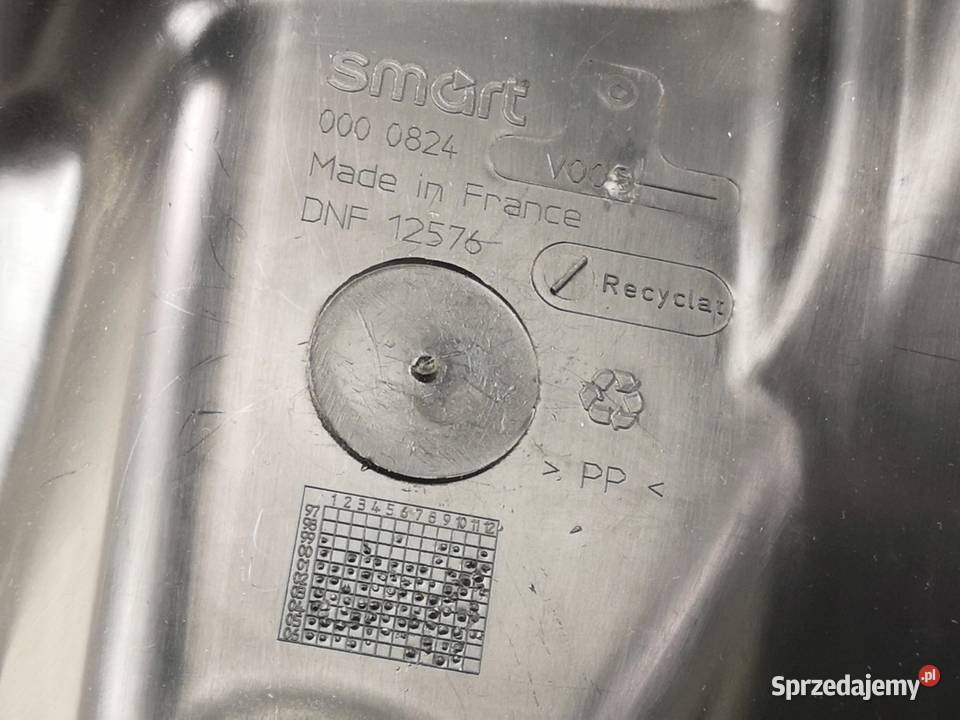 OSŁONA NADKOLA LP SMART FORTWO COUPE 9807 NOWA lubelskie