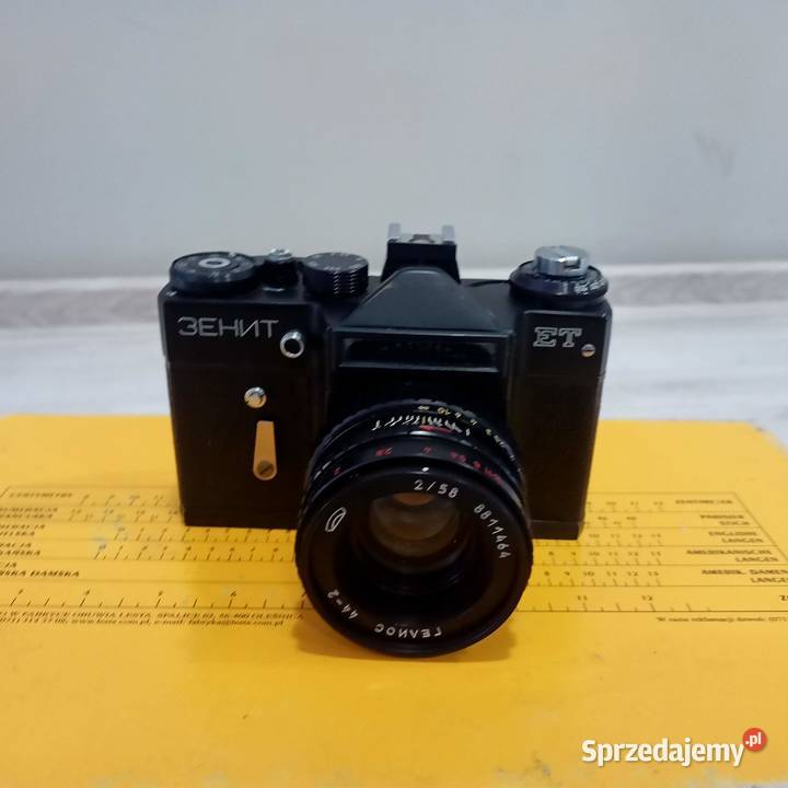 Aparat Fotograficzny Zenit ET Lampa Błyskowa śląskie Zabrze