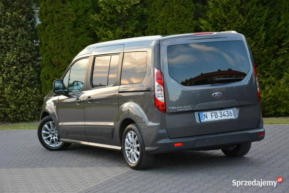 Ford Grand Tourneo Connect 7foteli Panorama Navi serwisowany w ASO mazowieckie