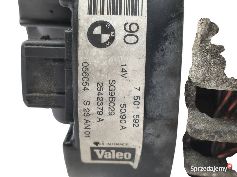 ALTERNATOR BMW E46 E39 25 M52 M54 7501792 Układ elektryczny silnika Chełm sprzedam