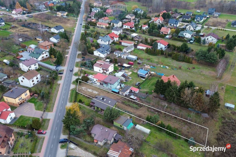 Działka z pozwoleniem na budowę Sprzedaż Jaktorów sprzedam