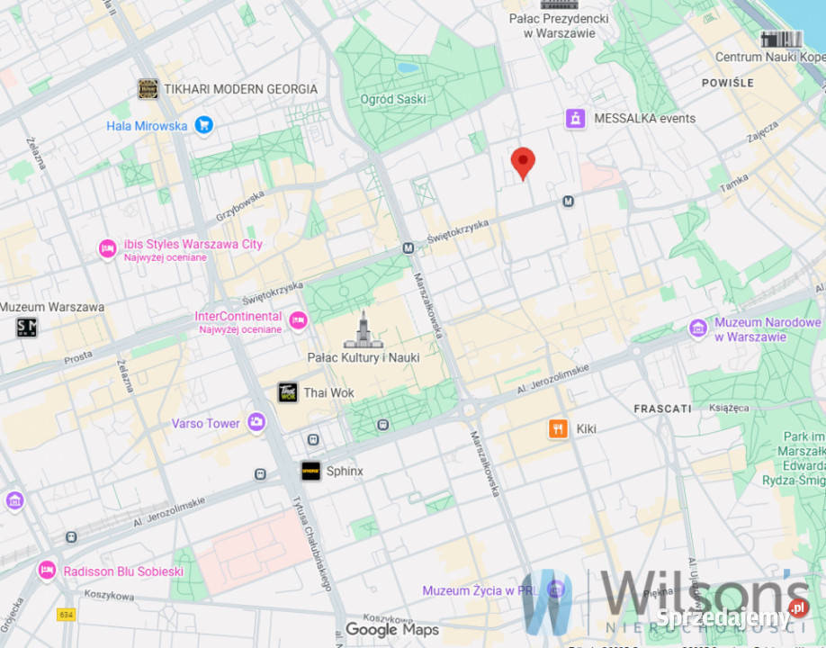 Wynajem lokalu 20m2 Warszawa Tadeusza Czackiego biurowy sprzedam