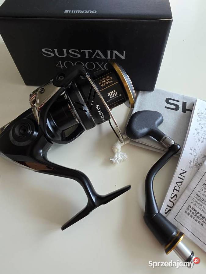 Kołowrotek Shimano Sustain FJ C4000 XG doskonały lubelskie Zamość