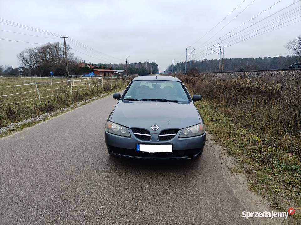 Nissan Amlera 2004r Przegląd na Długie OC Rok produkcji 2004 Piaseczno