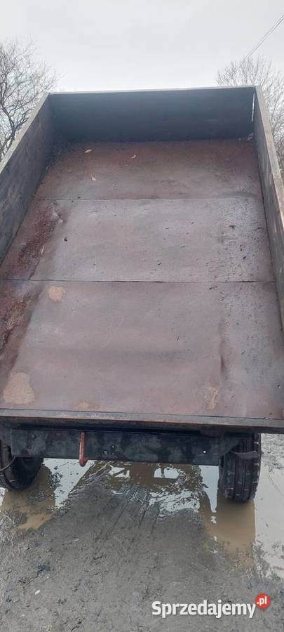 Przyczepa 1 osiową wywrotka tandem Wałbrzych