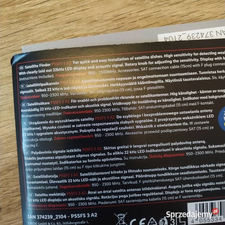 Miernik do ustawienia anteny satelitarnej Instalacje Olsztyn