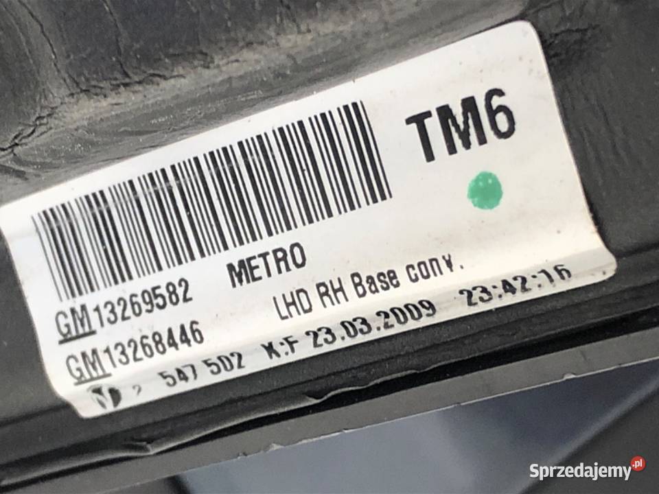 LUSTERKO PRAWY OPEL INSIGNIA A Kombi 0817 osobowe Lusterka zewnętrzne sprzedam