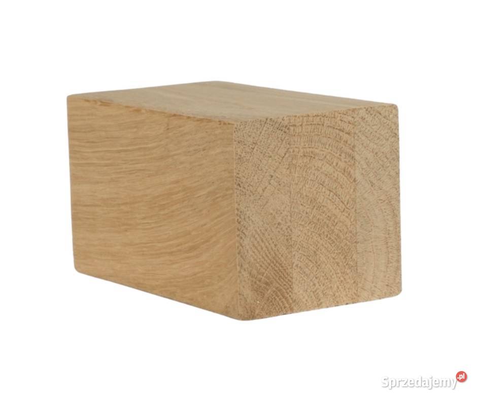 Noga Drewniana do Mebli 6x6 Kantówka Dębowa Gdów