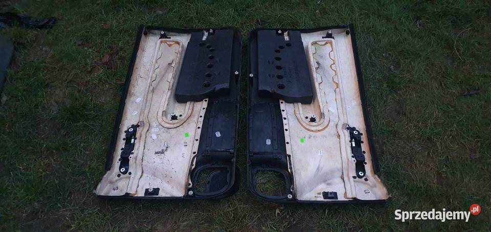 Boczki drzwi skórzane Opel Astra g II coupe osobowe Części samochodowe Kraków