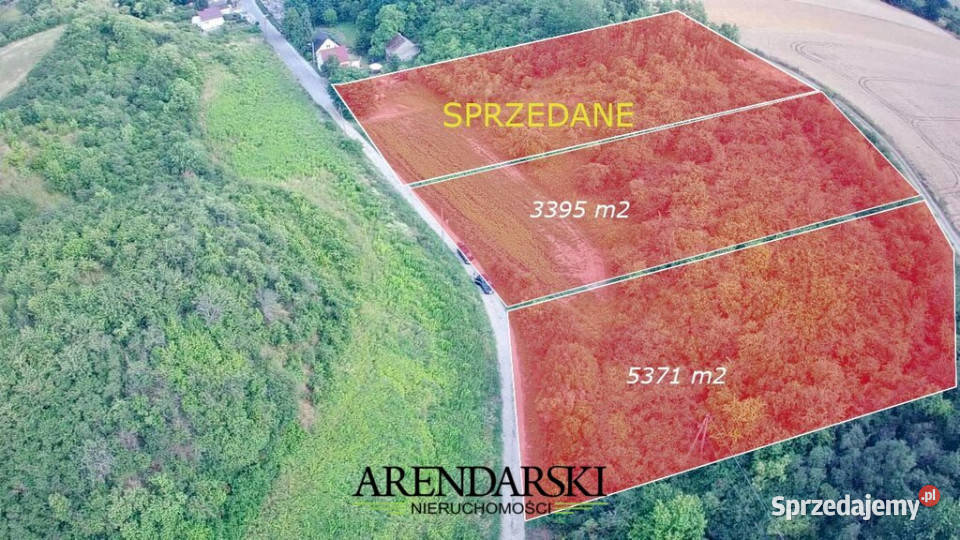 DZIAŁKI W MALOWNICZEJ OKOLICY Santok