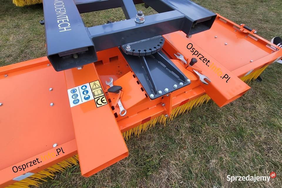 Skrętna zamiatarka szczotkowa ZLP LONG 200 widły Katowice