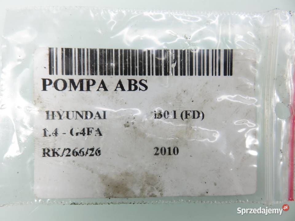 POMPA ABS HYUNDAI i30 I 589202R500 0265951617 osobowe sprzedam