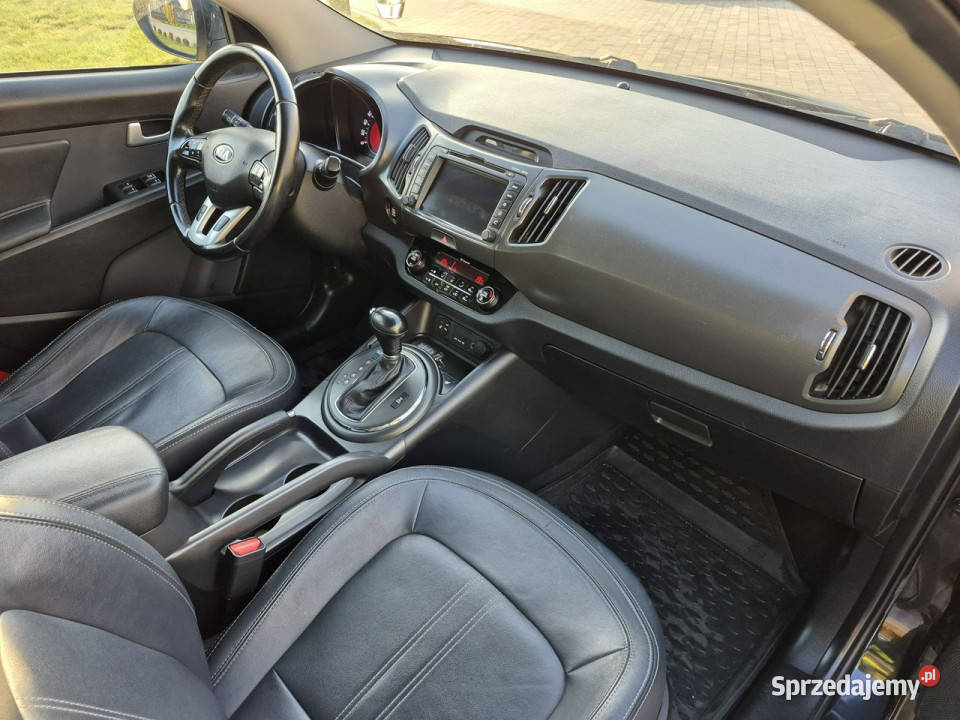 Kia Sportage 20 crd AUTOMAT 4X4 kamera led NOWE przyciemniane szyby Drelów