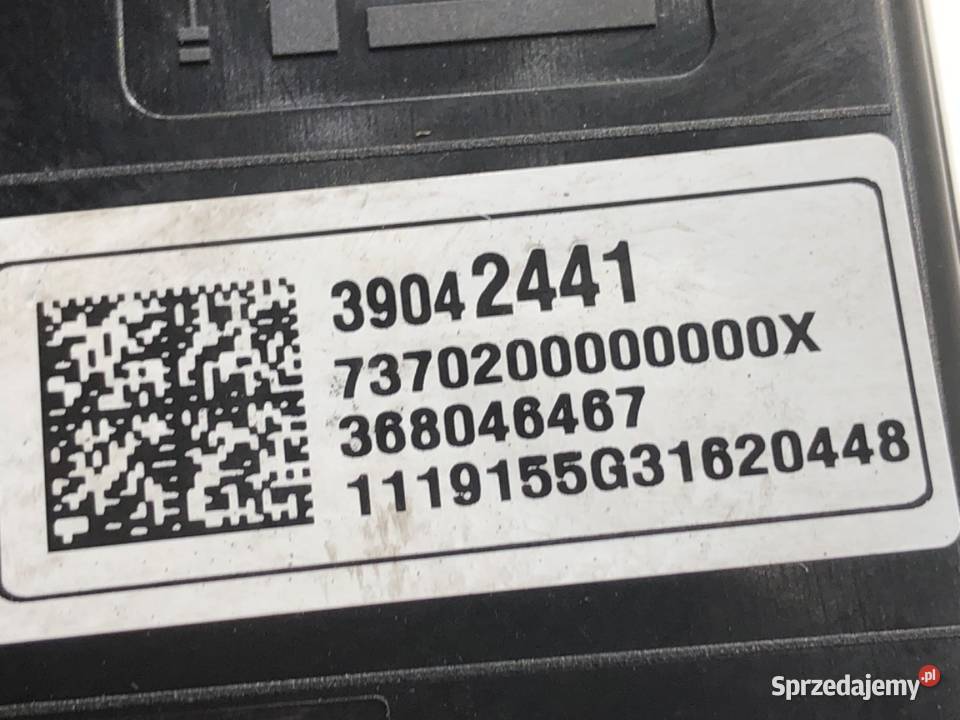 PANEL STEROWANIA NAWIEWU OPEL ASTRA K Hatchback