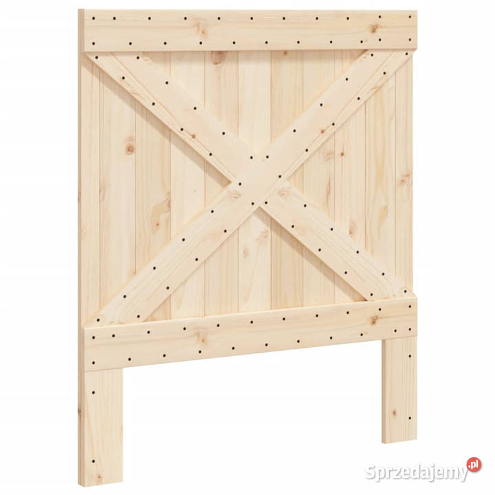 Wezgłowie łóżka 90x104 lite drewno sosnowe