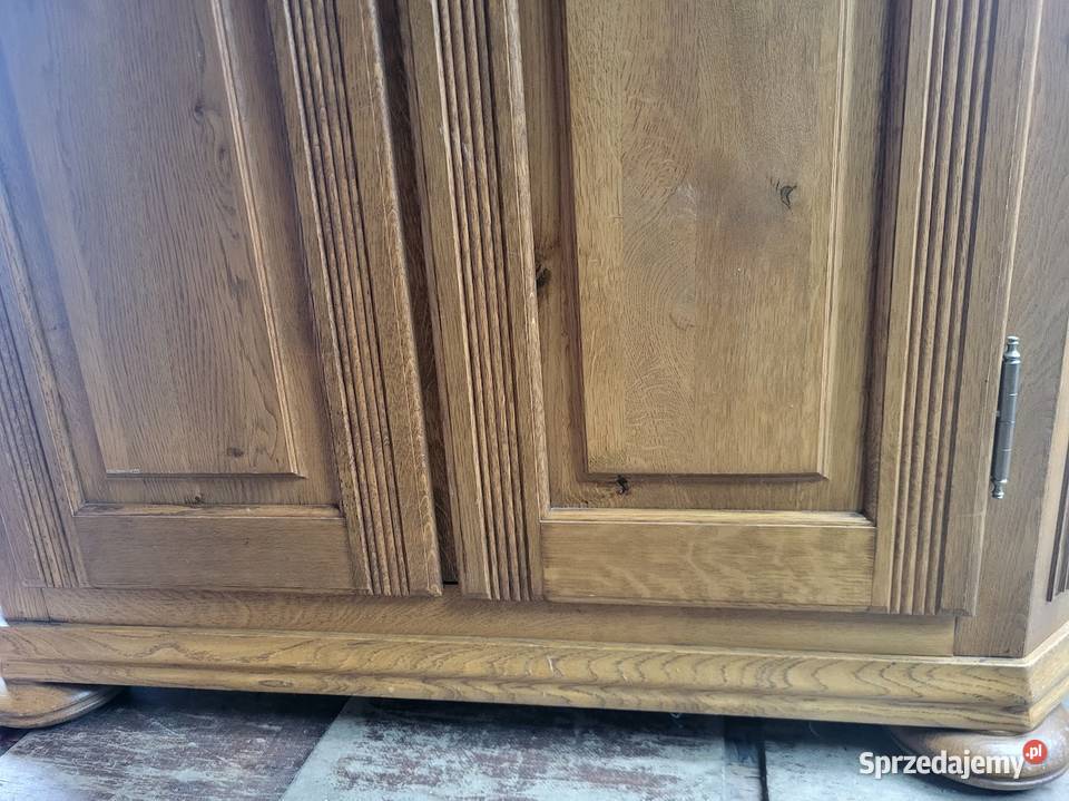 Szafa dębowa garderobiana 2 drzwiowa Sypniewo sprzedam