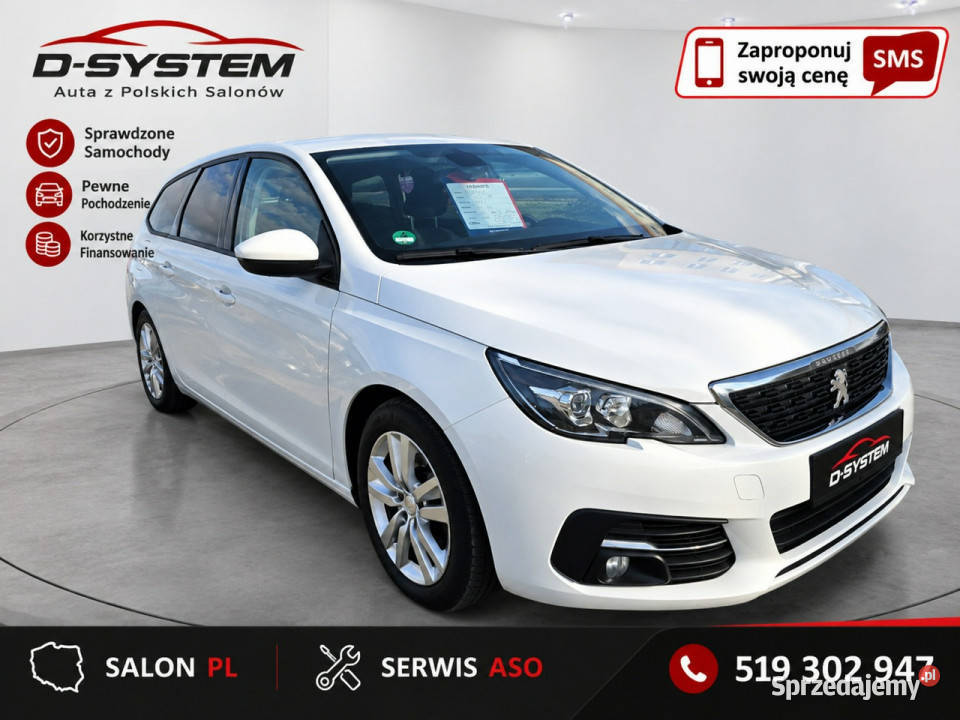 Peugeot 308 SALON POLSKA 2Właściciel Super Stan Rok produkcji 2018 podlaskie Białystok sprzedam