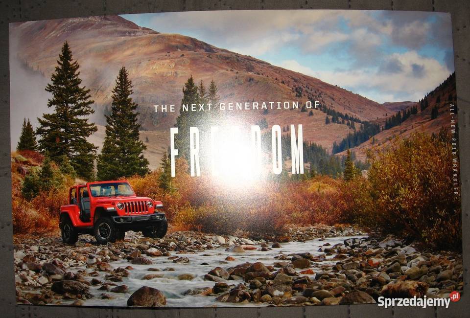 JEEP All 2018 Wrangler prospekt katalog pomorskie Kępice
