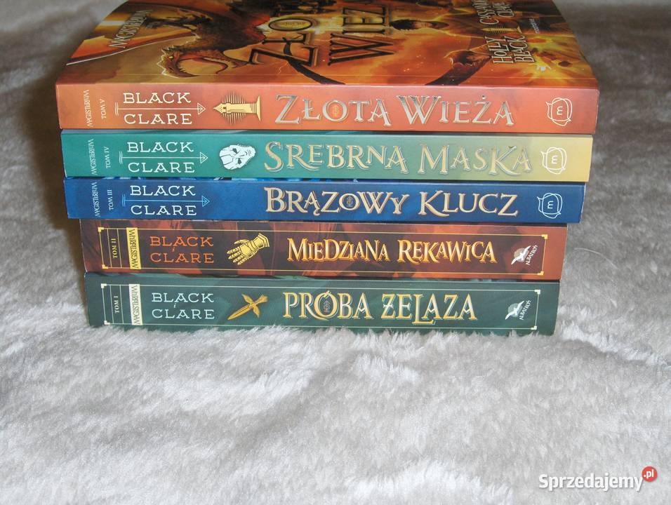 Clare Black Magisterium Kpl 5 tomów Próba żelaza miękka łódzkie Łódź