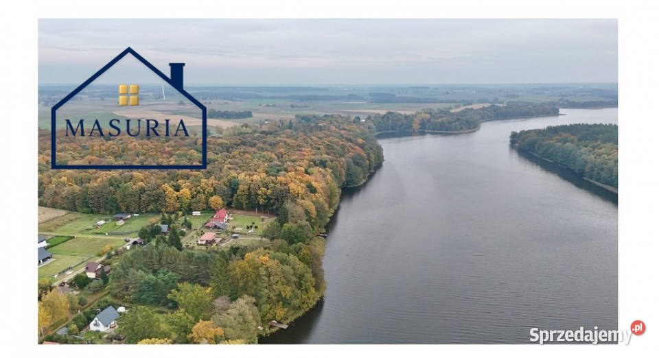 Działka rekreacyjna jeziorem utwardzona Trupel sprzedam