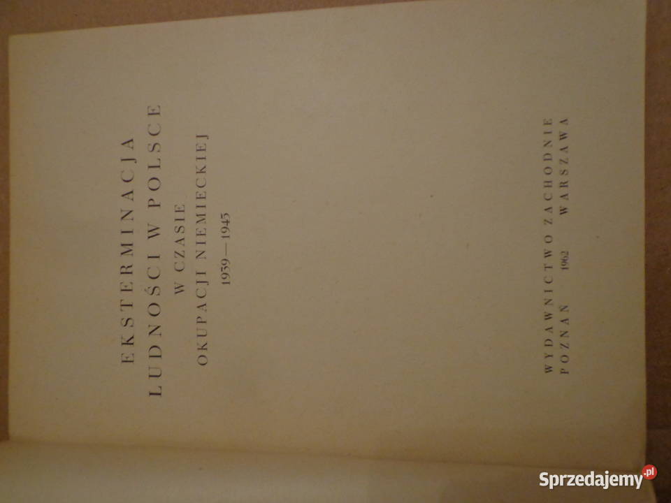 Eksterminacja ludności w Polsce 19391945 Łódź