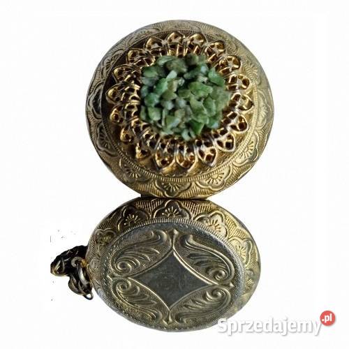 AWANTURYN MEDALION VINTAGE NASZYJNIK WISIOR Częstochowa