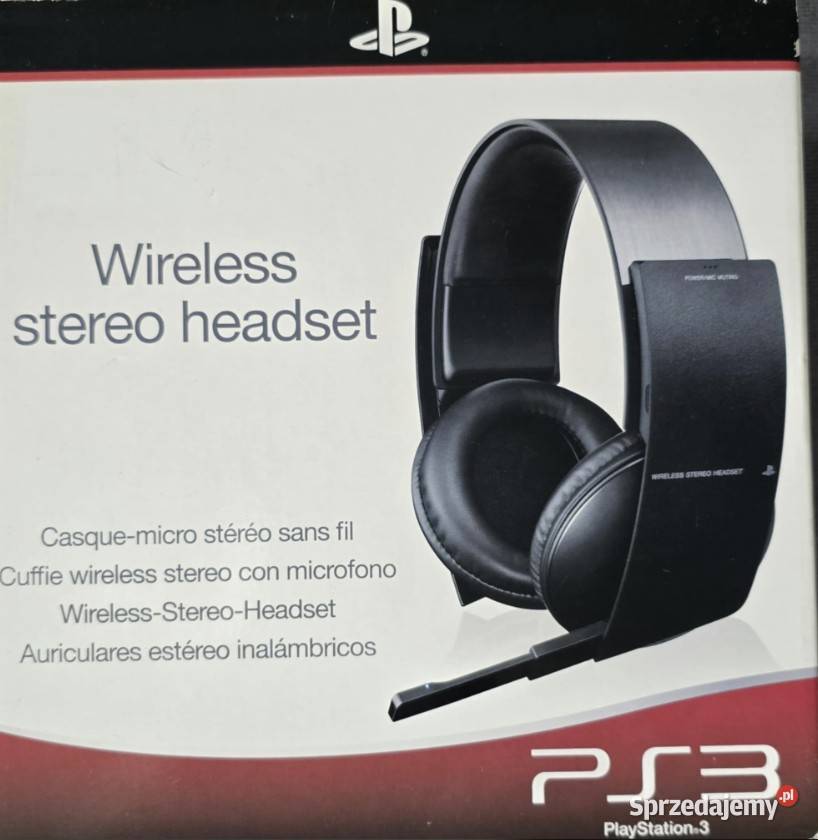 Playstation Sony Słuchawki sprzedam