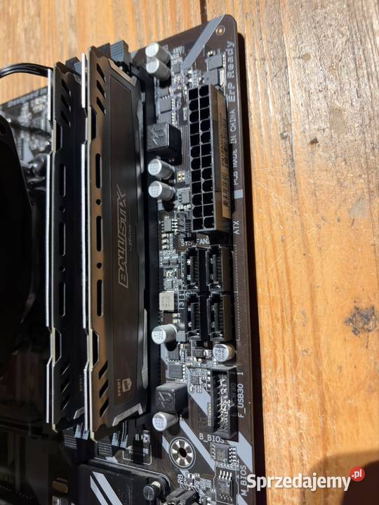 Płyta procesor RAM chłodzenie sprzedam