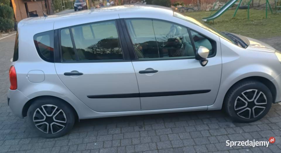 Renault Modus 15dci Oszczędny bez dpf srebrny Motoryzacja
