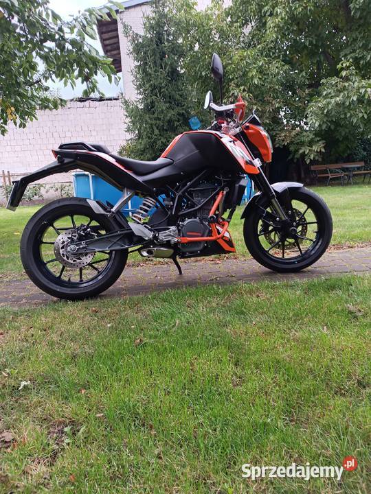 KTM Duke 125 3 ABS 2015 niski przebiegkat B mazowieckie Góra Kalwaria