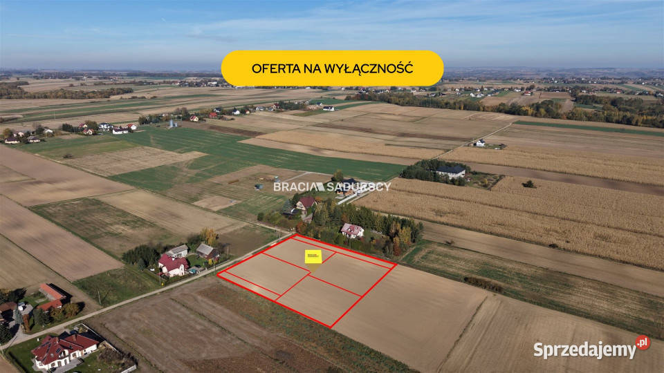 Do sprzedaży działka Sieciechowice 1500m2 małopolskie
