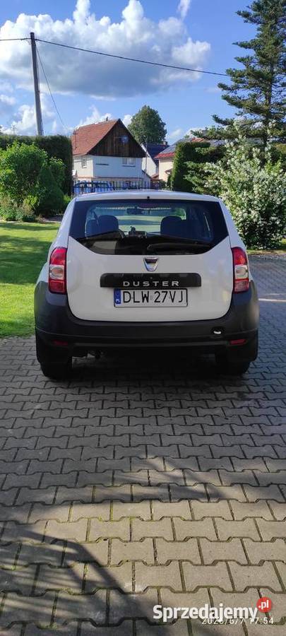 Dacia Duster 16 LPG 105 2015 r 1 właściciel nieuszkodzony Płóczki Dolne sprzedam