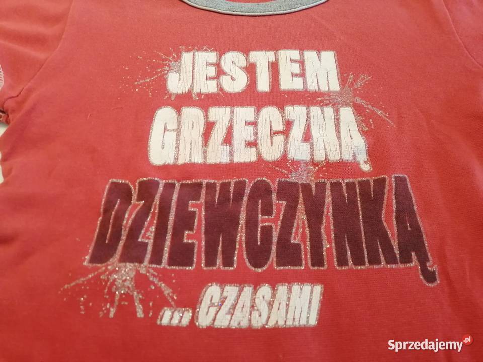 Bluzka dziewczęca długi rękaw Sarcio 116 Czeladź