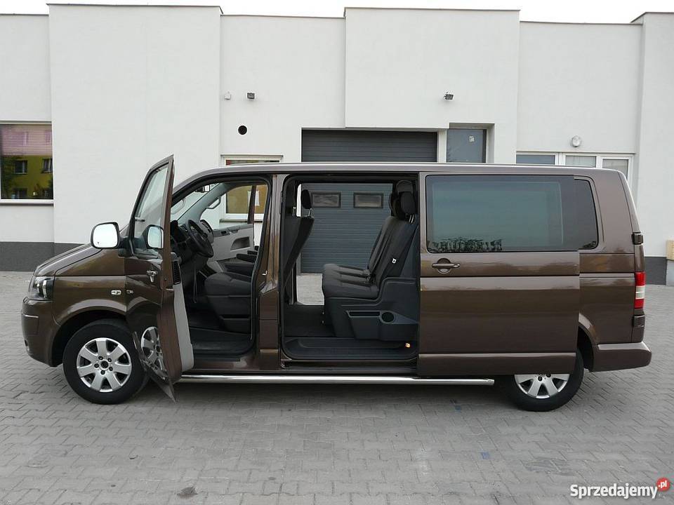 VW TRANSPORTER T5 20 TDI 140 Automat Długi Klima 140KM świętokrzyskie Kielce