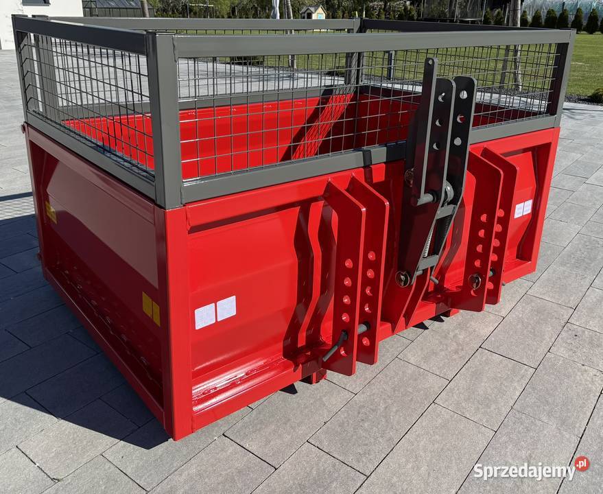 skrzynia transportowa na tył ciągnika z Pobłędzie