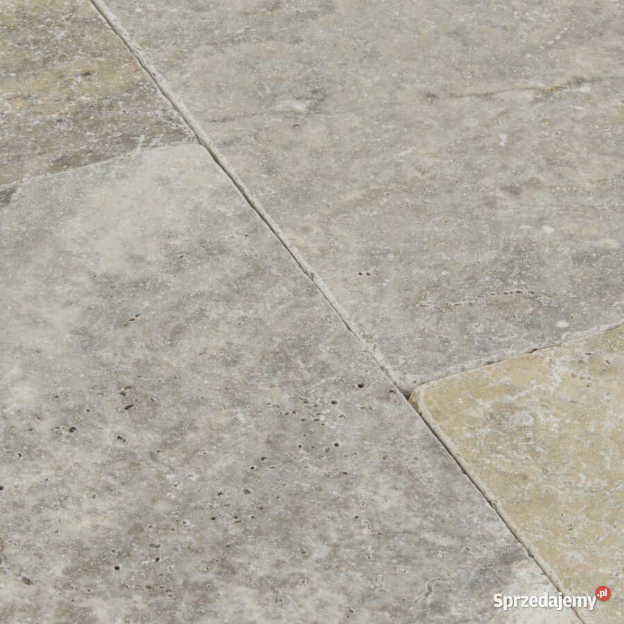 Płytki Trawertyn ASH bębnowany komplet 072 m2 Podłogi i schody sprzedam