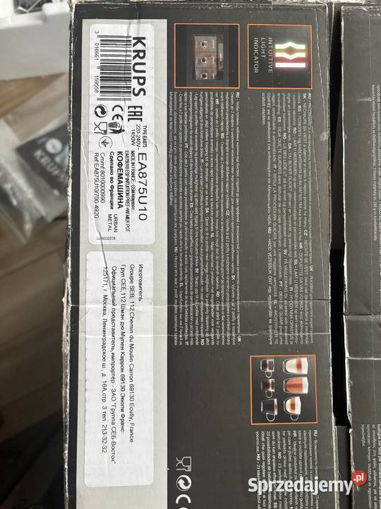KRUPS Intuition Preference EA875U10 Komplet Warszawa