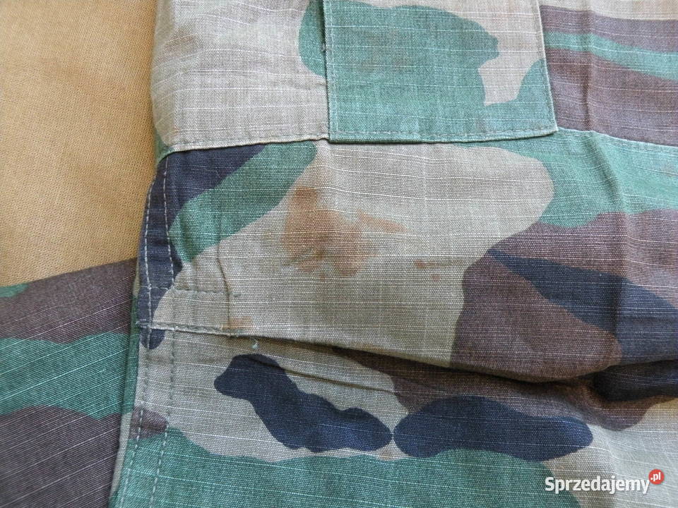 Spodnie BDU woodland medium regular cotton 91r Wrocław