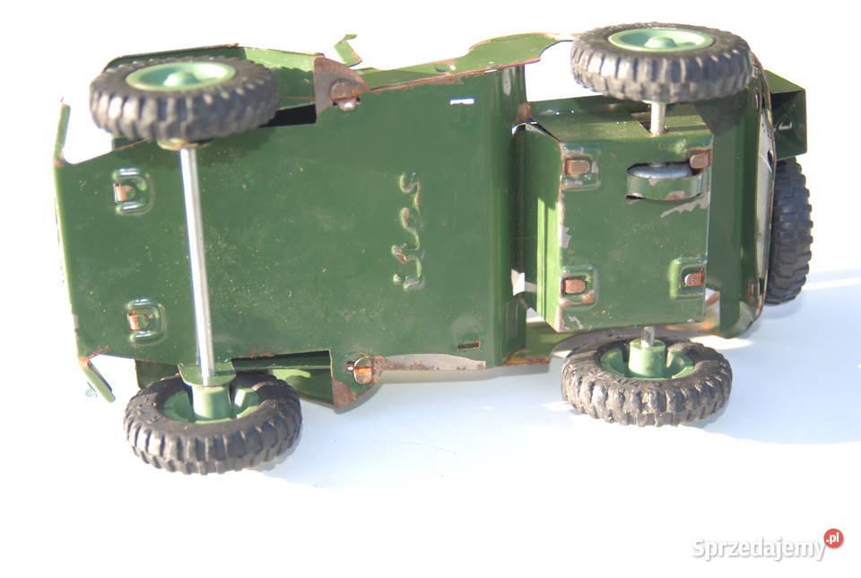 Stara zabawka samochód jeep Ites Willis unikat Cieszyn sprzedam