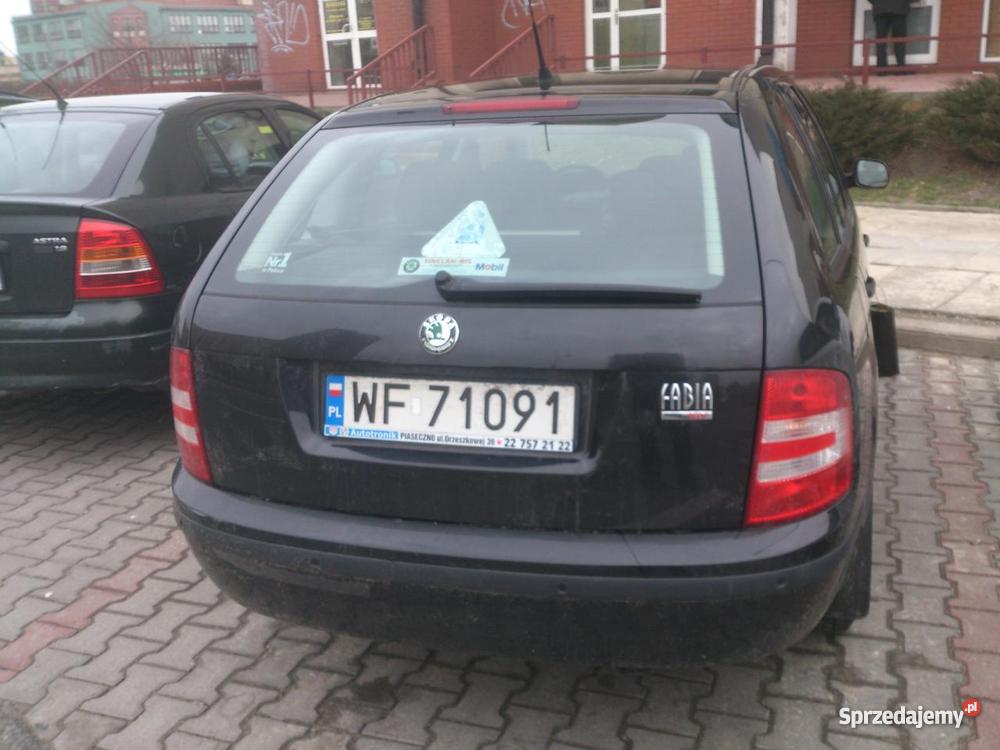 Skoda Fabia combi 2006 1 salon Polska przebieg 6 1390cm3 Warszawa