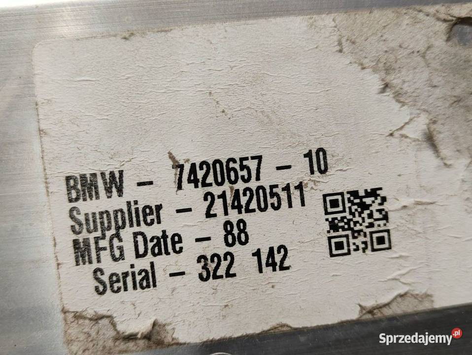 Belka Wzmocnienie Zderzaka Tylnego Tył BMW X5 osobowe Pleszew