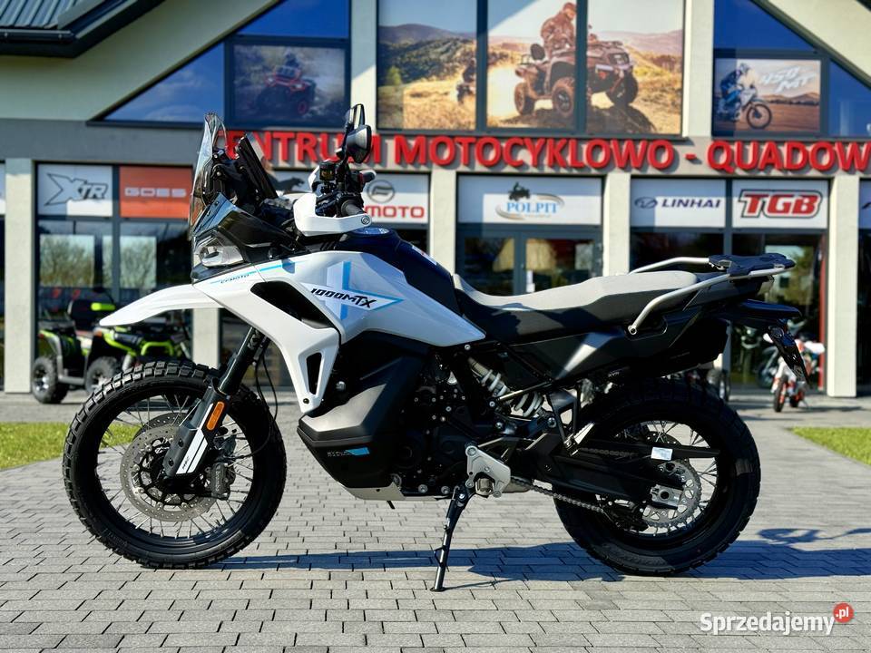 MOTOCYKL TURYSTYK CF MOTO MTX 1000 BIAŁOSZARY podgrzewane manetki małopolskie Głogoczów