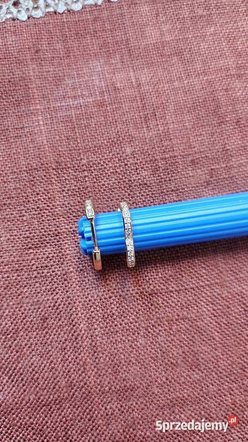 kolczyki nieużywane małe Warszawa sprzedam