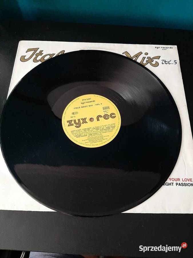Italo Boot Mix vol5 Vinyl ZYX Italo Disco dance Tychy